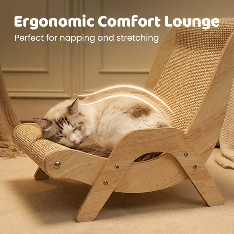 🐱 JETZT 50% RABATT! ⏰ 2-in-1 Sisal-Kratz- und Liegefläche für Katzen – Kratzbaum &  Bequem, strapazierfähiges Sisal &  Platzsparend 🛏️