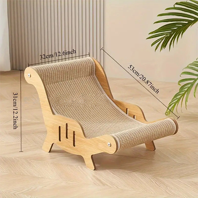 🐱 JETZT 50% RABATT! ⏰ 2-in-1 Sisal-Kratz- und Liegefläche für Katzen – Kratzbaum &  Bequem, strapazierfähiges Sisal &  Platzsparend 🛏️