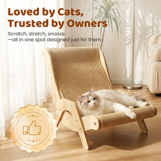 🐱 JETZT 50% RABATT! ⏰ 2-in-1 Sisal-Kratz- und Liegefläche für Katzen – Kratzbaum &  Bequem, strapazierfähiges Sisal &  Platzsparend 🛏️
