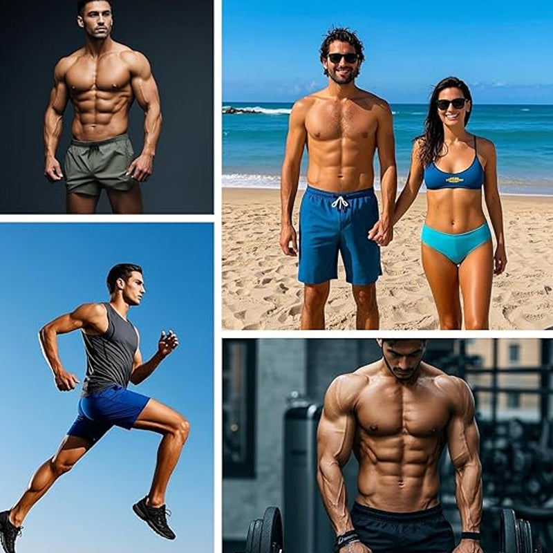 🏆 Meilleure Vente 2026 | Athletic Shorts with Quick-Dry Tech | Zipper Pockets for Essentials 📱💨