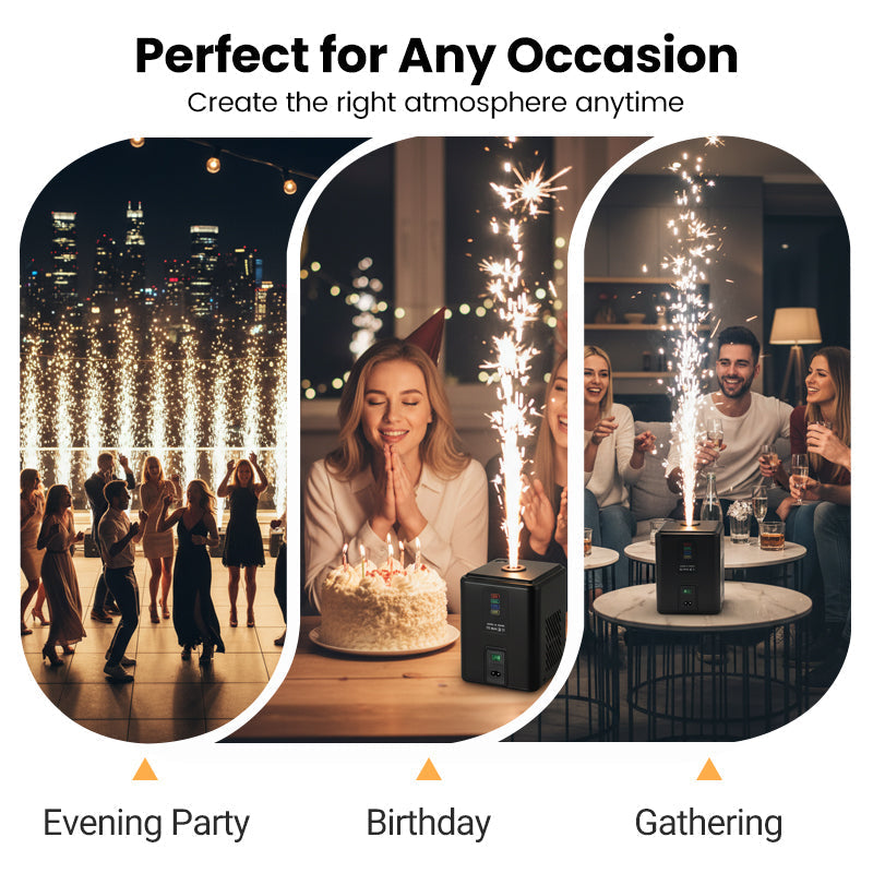 Mini Spark Machine for Weddings & Events