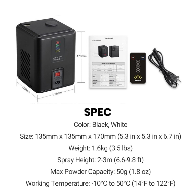 Mini Spark Machine for Weddings & Events