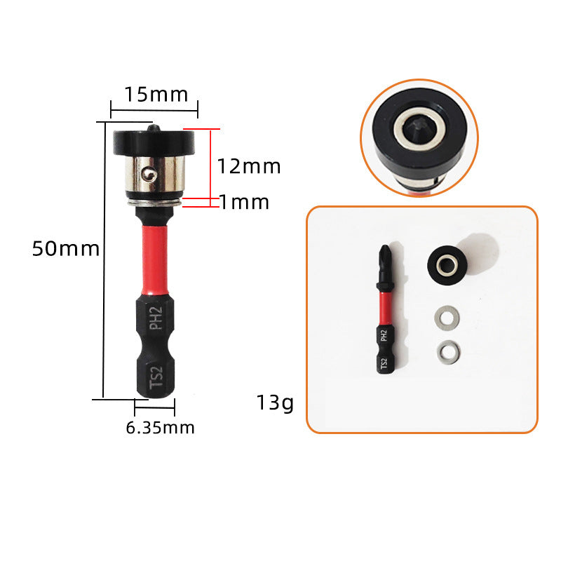 Adjustable Depth Stop PH2 Screwdriver Bit Set