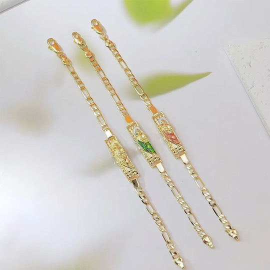 ⌚ ACHETEZ-EN 2, OBTENEZ-EN 1 GRATUIT ! 📿 Bracelet Figaro pour homme &  Femme – Acier inoxydable, longueur ajustable &  Style unisexe 💎