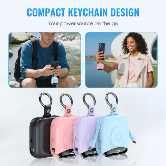 📢📢50% DE DESCONTO!!!⏰Banco de enerxía magnético portátil de carga rápida