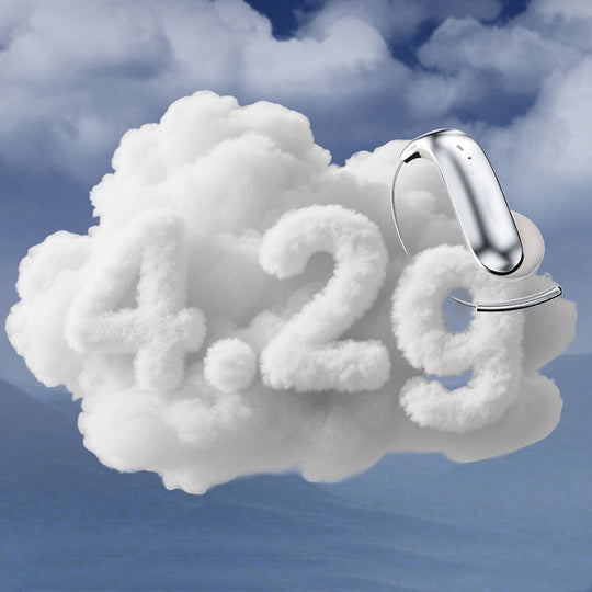 🎧【Bluetooth Earbuds】— Stay put no matter how hard you shake, perfect for listening to music while running! 🏃‍♂️✨