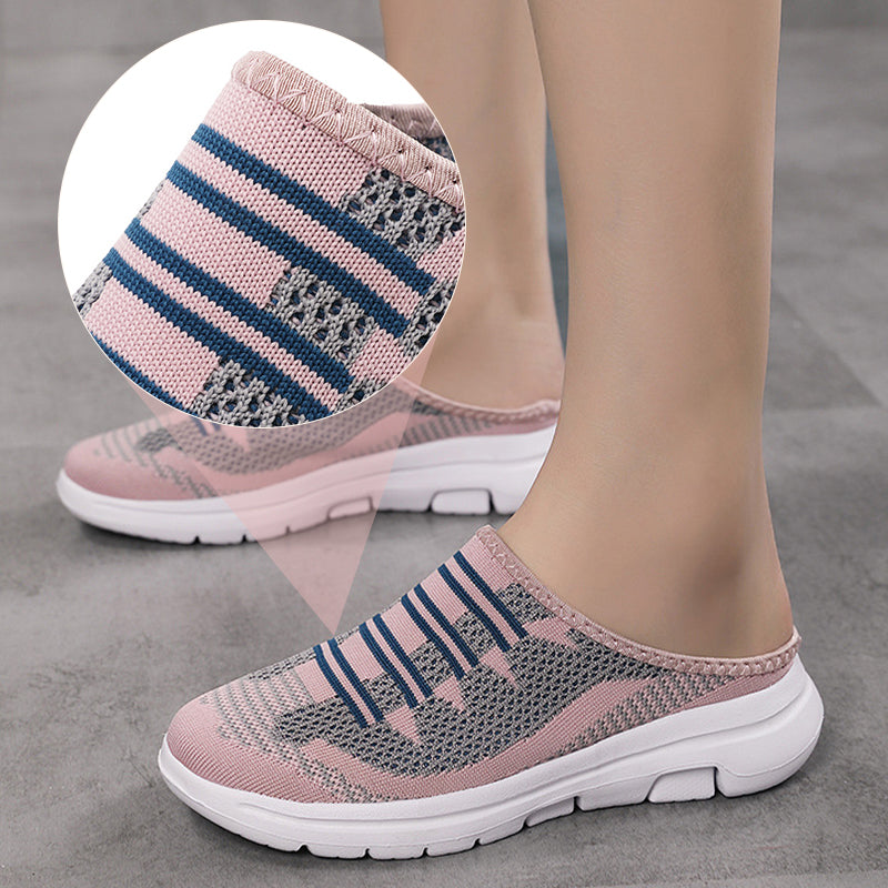 🩴 60% OFF NOW! 🔥 Comfortable & Breathable Closed-Toe Slide Slippers – Memory Foam, Non-Slip Sole & Indoor/Outdoor Use 🏠