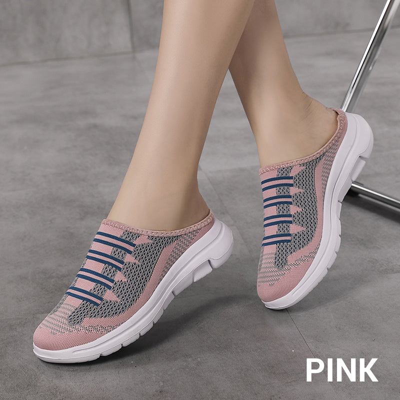 🩴 60% OFF NOW! 🔥 Comfortable & Breathable Closed-Toe Slide Slippers – Memory Foam, Non-Slip Sole & Indoor/Outdoor Use 🏠
