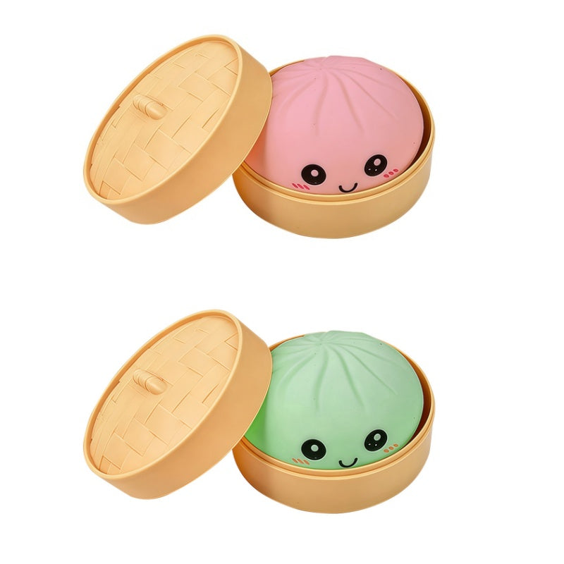 Jouet mignon à presser pour raviolis avec cuiseur vapeur