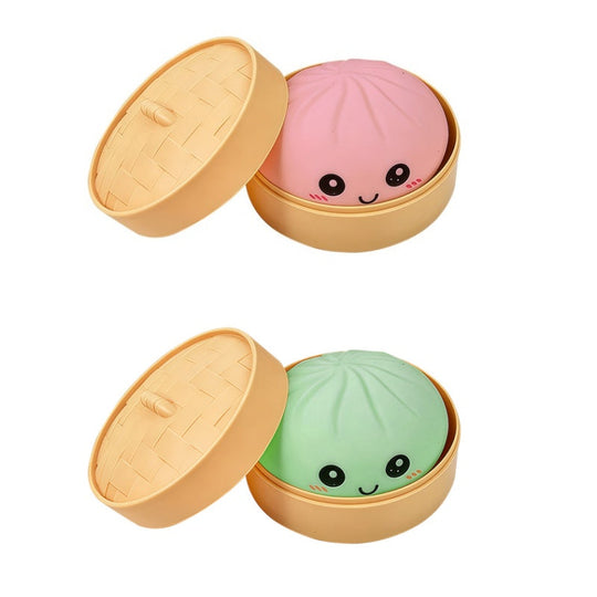 Jouet mignon à presser pour raviolis avec cuiseur vapeur
