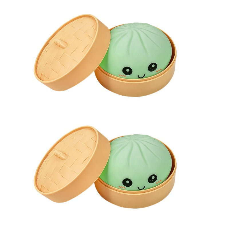 Jouet mignon à presser pour raviolis avec cuiseur vapeur