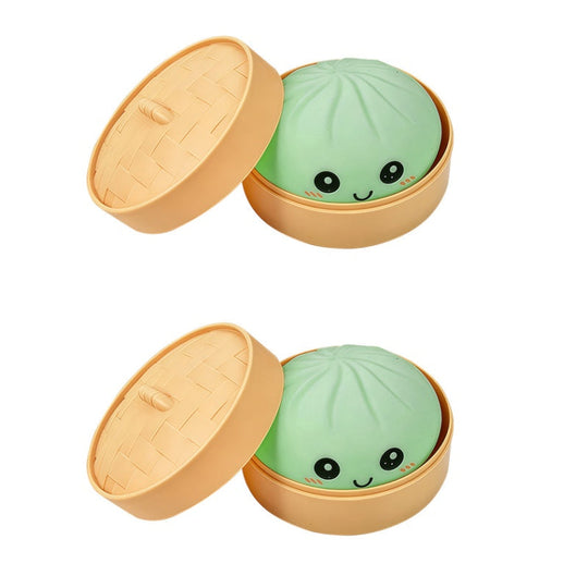 Jouet mignon à presser pour raviolis avec cuiseur vapeur