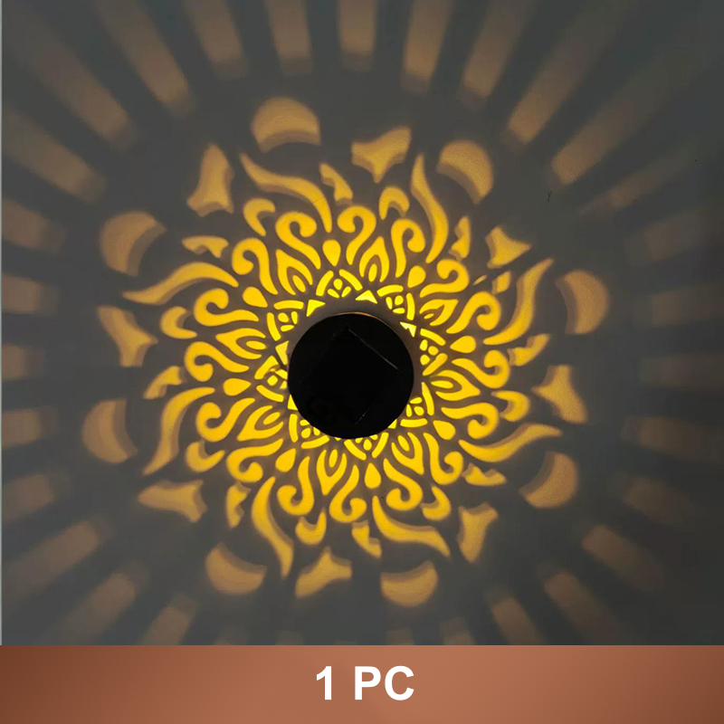 💡💓Surprise Price: Only £10.99!!🔥Solar-Powered Mandala Projector Light🎁🏠