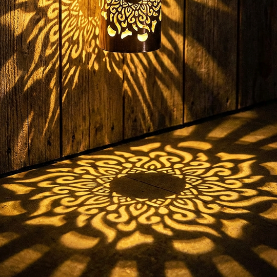 💡💓Surprise Price: Only £10.99!!🔥Solar-Powered Mandala Projector Light🎁🏠