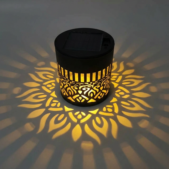💡💓Surprise Price: Only £10.99!!🔥Solar-Powered Mandala Projector Light🎁🏠