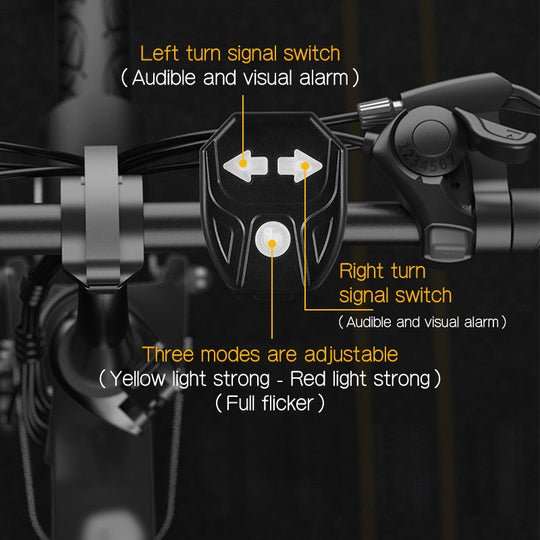 Bicycle Wireless Remote Control Turning Tail Light