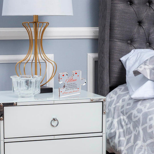 💕Moederdag aanbieding - £9,99!!💐Kristalhelder acryl bedankcadeau voor dierbaren