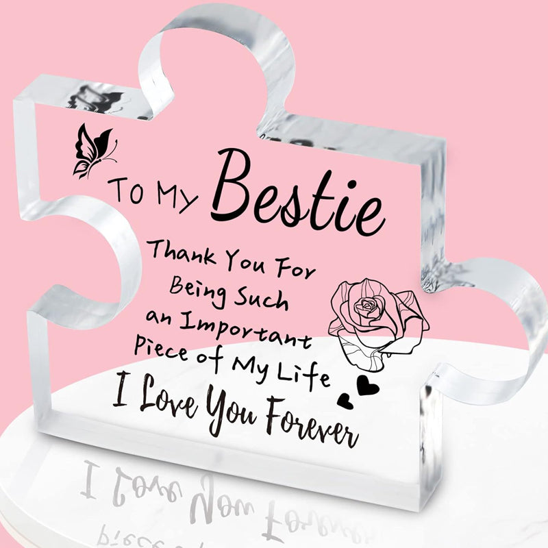 💕Moederdag aanbieding - £9,99!!💐Kristalhelder acryl bedankcadeau voor dierbaren