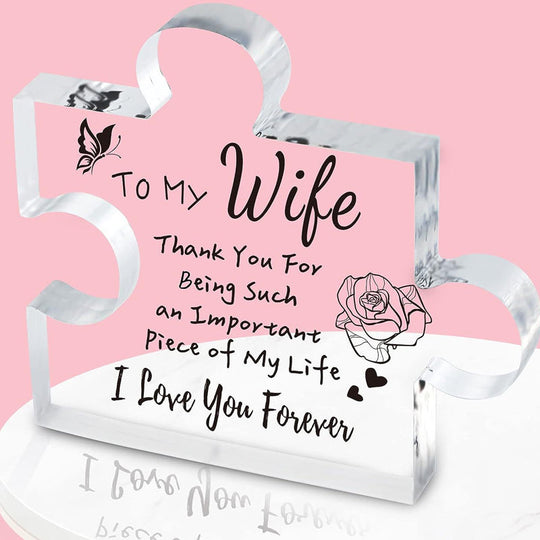 💕Moederdag aanbieding - £9,99!!💐Kristalhelder acryl bedankcadeau voor dierbaren