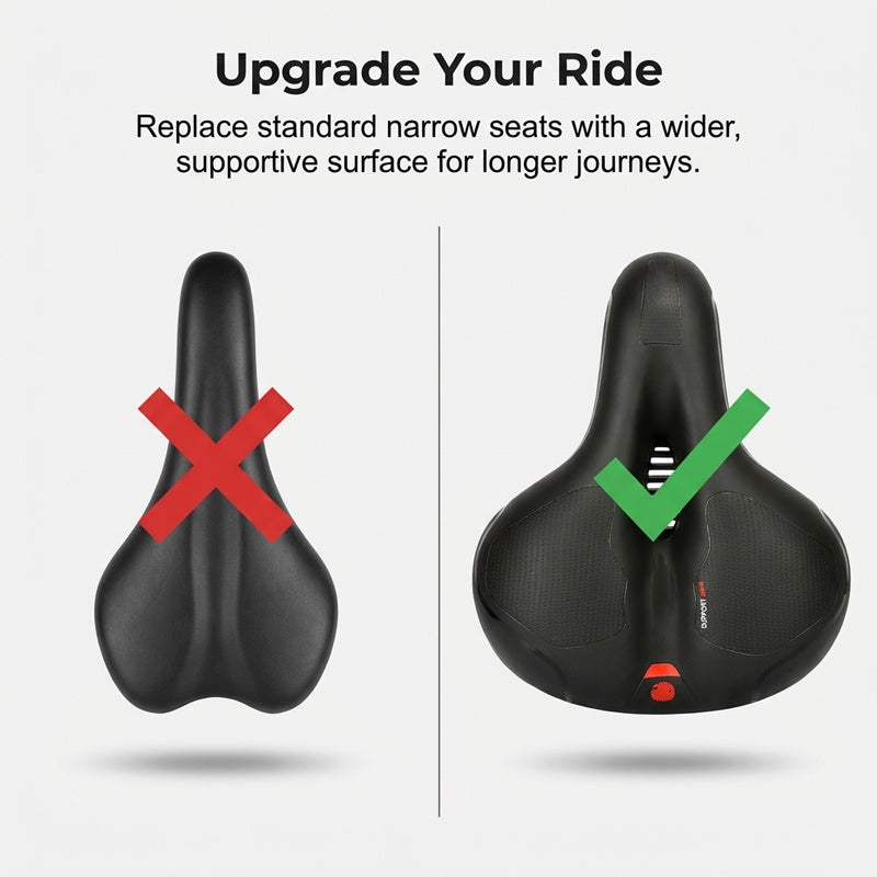 🔈🔈30% 0FF🚲Ergonomic Breathable Bicycle Saddle with Memory Foam🔥