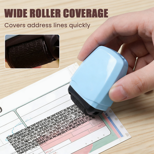 ⏰️LIMITED-TIME 30% OFF!💞50K+ SOLD!🛡️ ✉️Privacy Roller Stamp – Hide personal info instantly. No shredding needed. Refillable & portable. 🔏✨