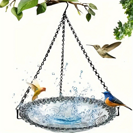 Hängendes Vogelhäuschen im Vintage-Stil & Badewanne