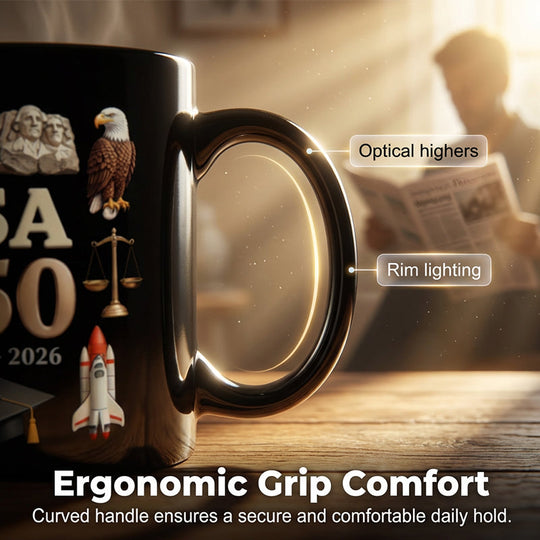 🔥Limited-time offer-11oz American 250th Anniversary Coffee Mug