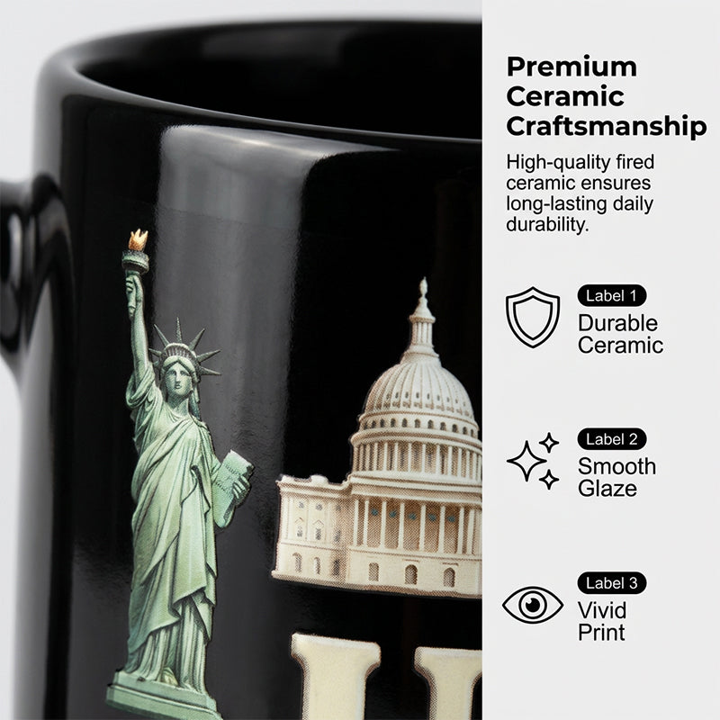 🔥Limited-time offer-11oz American 250th Anniversary Coffee Mug