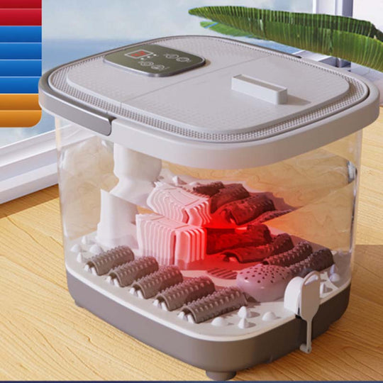 Heated Foot Spa Bath with Massage Rollers