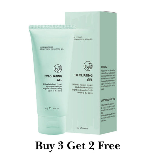 🥳2026 HOT SALE🥳💞50K+ SOLD!💥👵🌸 50% OFF! Herbal Brightening Exfoliating Gel – Gently lifts dead skin, unclogs pores. Aloe vera soothes & hydrates. Reveals smoother, radiant skin. 🧴✨