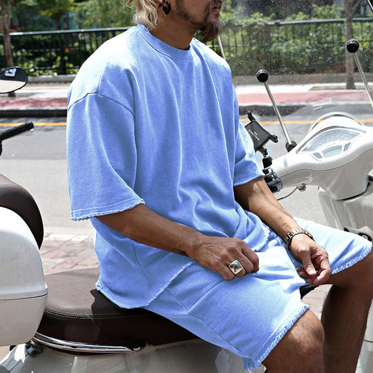 👕60% OFF 🏃 | Sleeveless Sports Set for Men – Relaxed Fit & Moisture Wicking