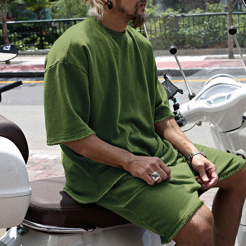 👕60% OFF 🏃 | Sleeveless Sports Set for Men – Relaxed Fit & Moisture Wicking