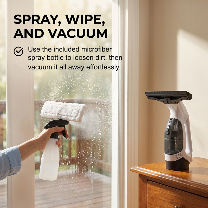 ⚡Electric Window Vacuum Cleaner with Extension Rod✨