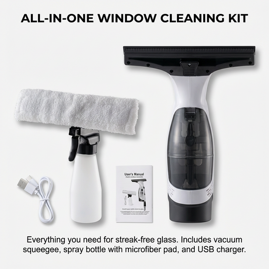 ⚡Electric Window Vacuum Cleaner with Extension Rod✨