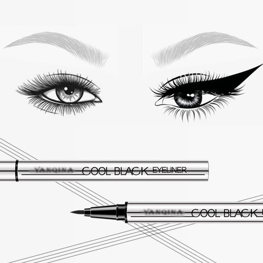 🥳2026 HOT SALE🥳💞50K+ SOLD!🖤✨ 30% OFF! Waterproof Smudge-Proof Eyeliner – 24HR intense black, quick-dry. Ultra-fine tip for precision, smudge-proof even on oily lids. One stroke, all-day perfection. 👁️💧