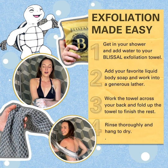 🧼Peeling-Duschhandtuch mit antibakterieller Wirkung🚿-Kaufen Sie 1 und erhalten Sie 1 gratis