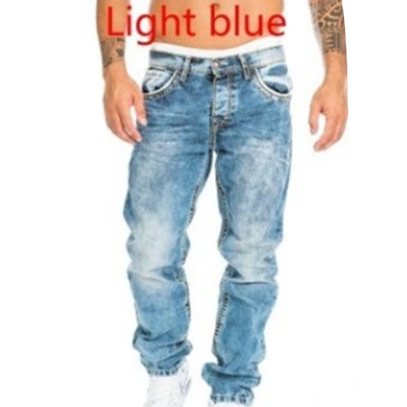 Herrenmode, kreative Stretch-Denim-Jeans, minimalistischer Stil, geeignet für den Sommer, Emo-Stil – kostenloser Versand für zwei Teile
