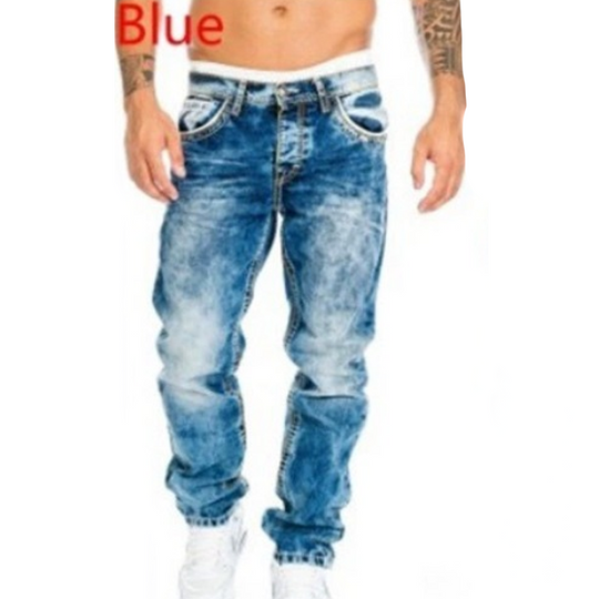 Herrenmode, kreative Stretch-Denim-Jeans, minimalistischer Stil, geeignet für den Sommer, Emo-Stil – kostenloser Versand für zwei Teile