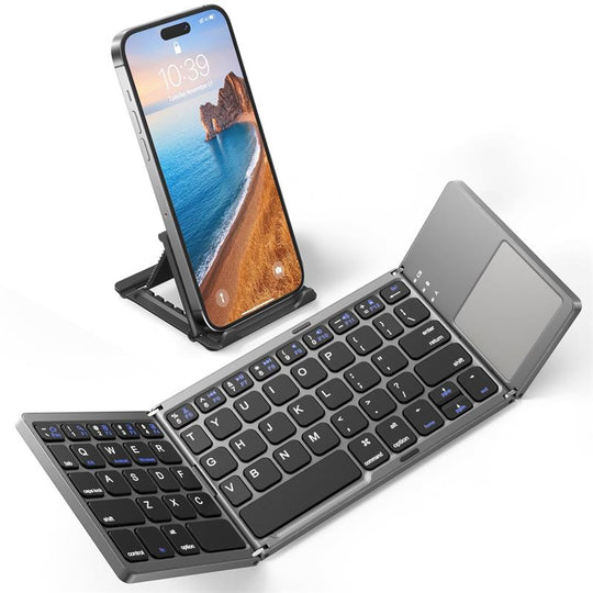 Teclado Bluetooth plegable con Touchpad