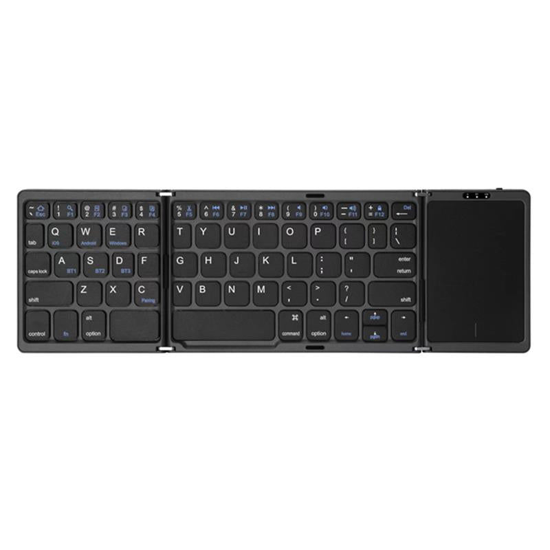 Teclado Bluetooth plegable con Touchpad