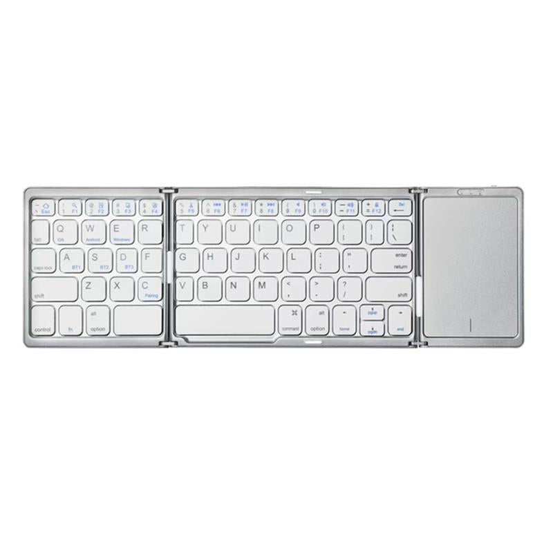Teclado Bluetooth plegable con Touchpad