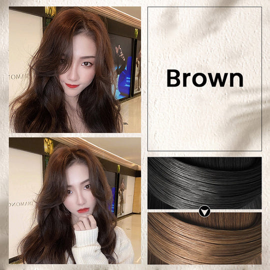 Tintura per capelli vegetale colorata, con innovativo applicatore a pettine