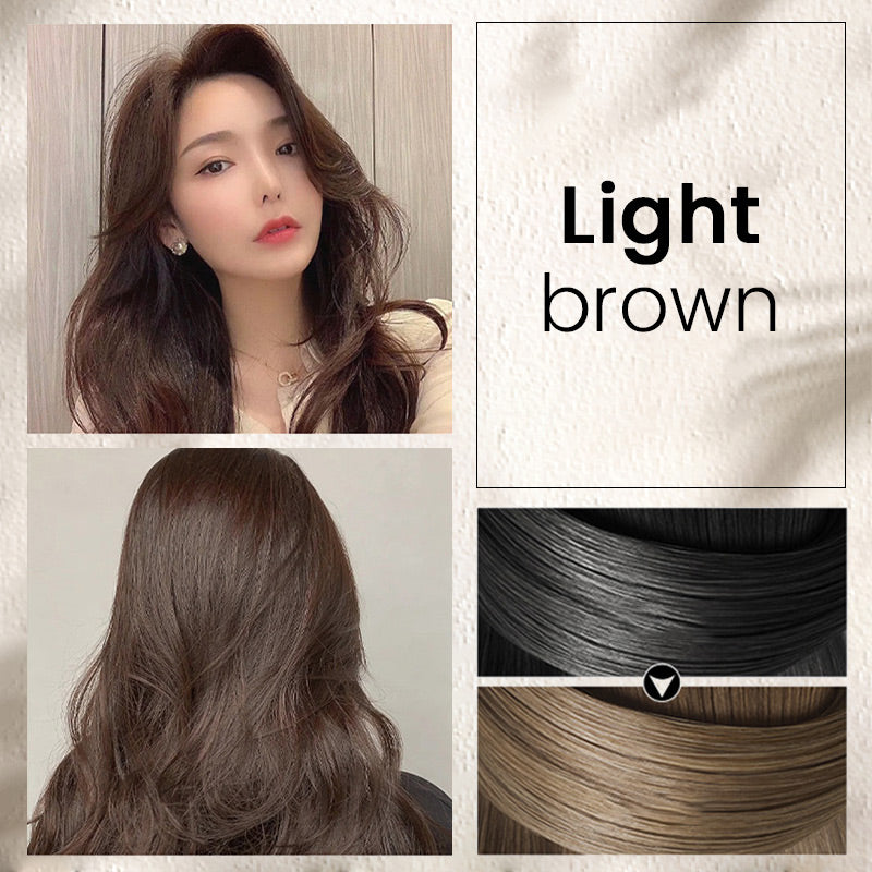 Tintura per capelli vegetale colorata, con innovativo applicatore a pettine