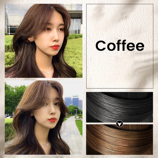 Tintura per capelli vegetale colorata, con innovativo applicatore a pettine