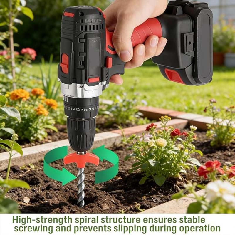 🔩 Ultra-Strong Spiral Steel Tent Peg – Heavy-Duty, Anti-Rust & Perfect for Camping & Outdoor ⛺