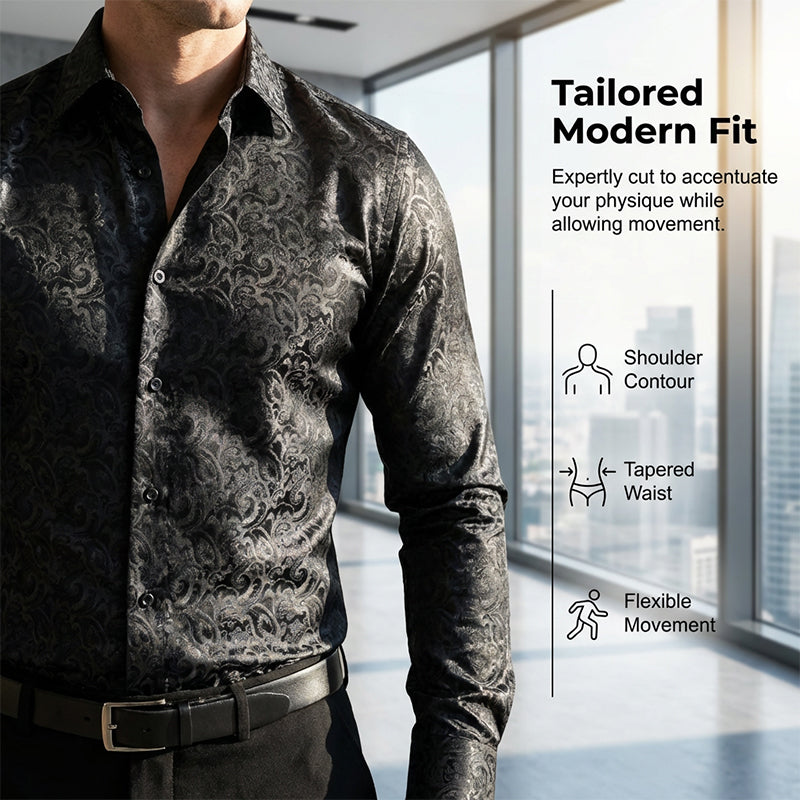 👔 50% OFF NOW! ⚡ Modern Fit Printed Shirt – Instantly Upgrade Your Look, Breathable Fabric & Versatile Style ✨