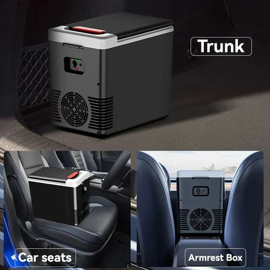 🔥Free Shipping ⏳Limited-time 50% off⏰2 in 1 Car Cooler & Warmer – Mini Fridge for Road Trips🚗🧊