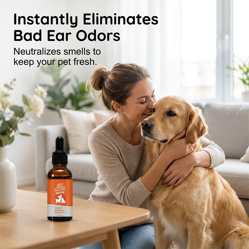 🔥2026 Hot Sale 30% OFF✨🐶🐱Natural Dog & Cat Ear Drop for Itching & Wax Build-Up