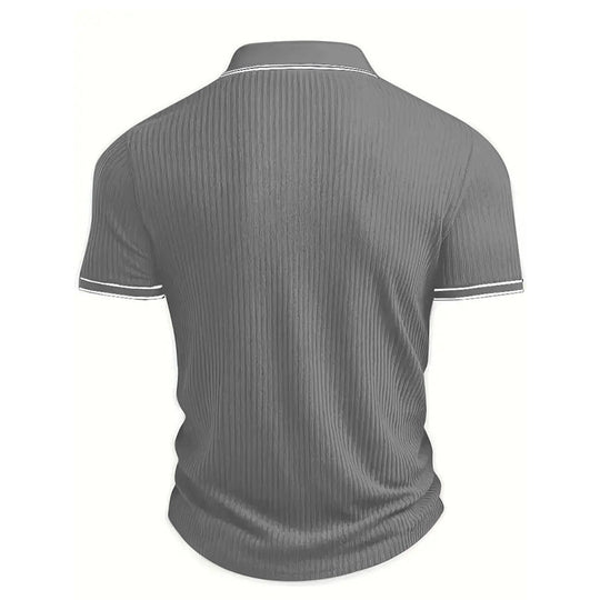 👕 50% OFF NOW! 🌞 Summer Casual Short Sleeve Polo Shirt – Breathable Fabric, Classic Fit & Perfect for Daily Wear 🏠