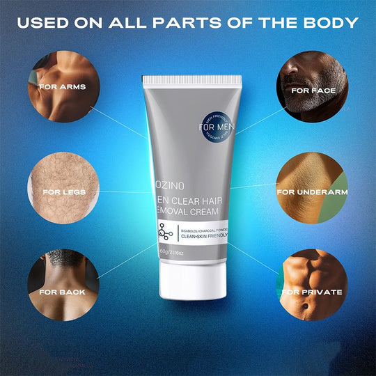 ⏳Limited-time 30% off⏰Men's Fast-Acting Hair Removal Cream🪒🧴